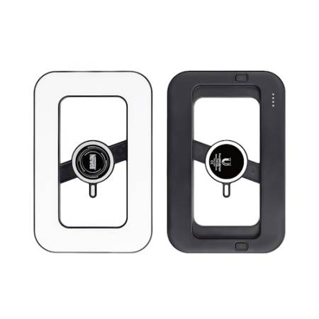Newell Freya - kompaktowa lampa LED do smartfona z mocowaniem magnetycznym, NL4950_Lampa z przodu i z tyłu_2